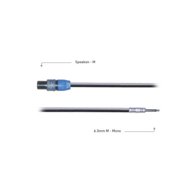 20' Speakon to Jack Cable