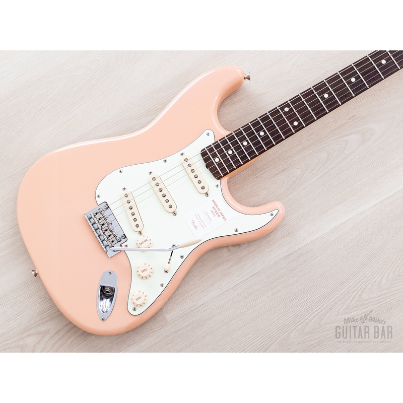 2019 Fender Hybrid 60s Stratocaster FSR Flamingo Pink w/ American Vintage 57/62 Pickups, Japan MIJ