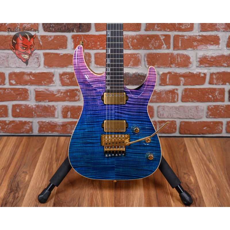 ESP Original Series Horizon-CTM FR/FM Flamed Maple Top See Thru Pink-Purple Gradation 2021 w/OHSC