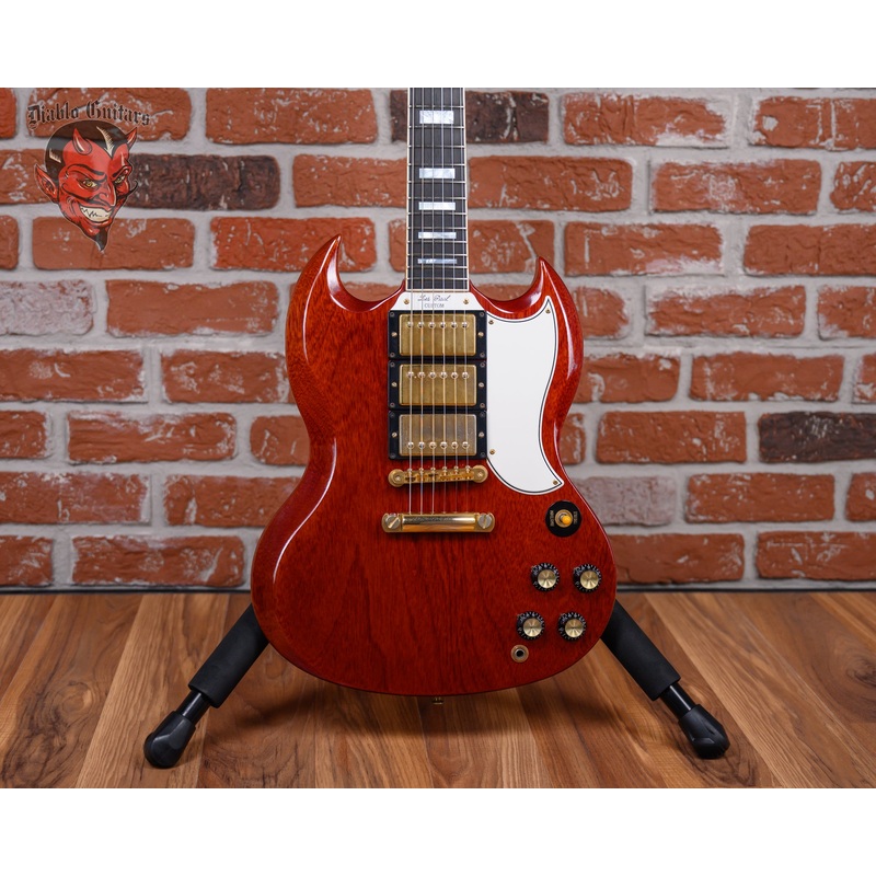 Gibson Custom Shop 1961 Les Paul/ SG Custom 3-Pickup Reissue Faded Cherry 2000 w/OHSC