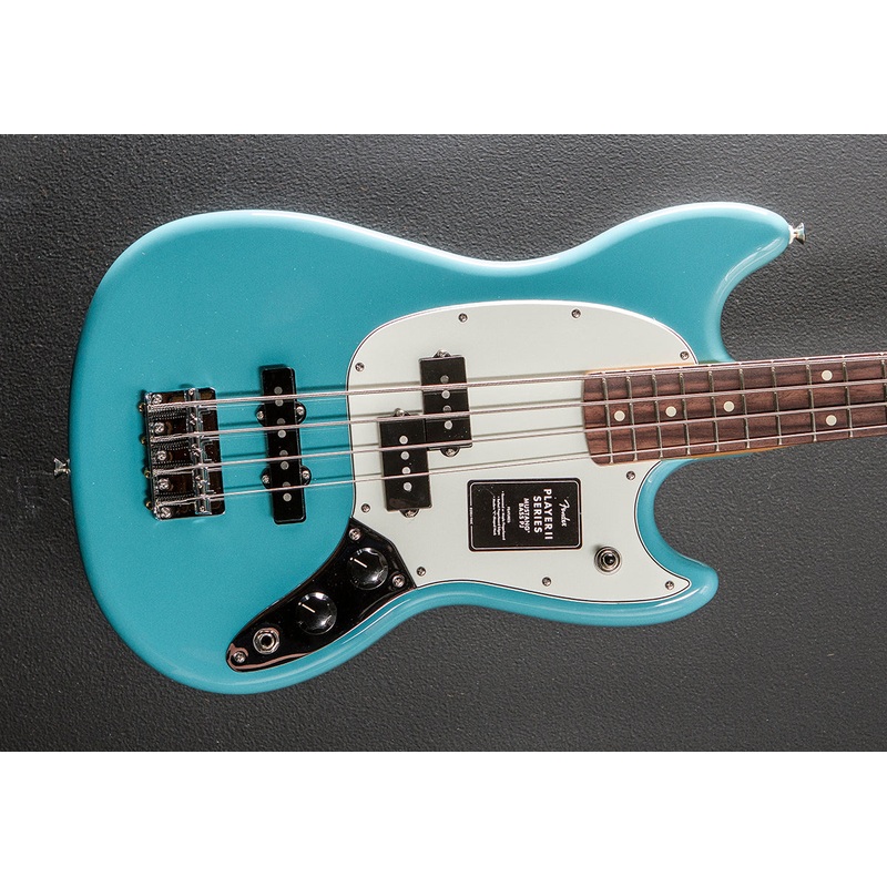Player II Mustang Bass PJ - Aquatone Blue w/Rosewood