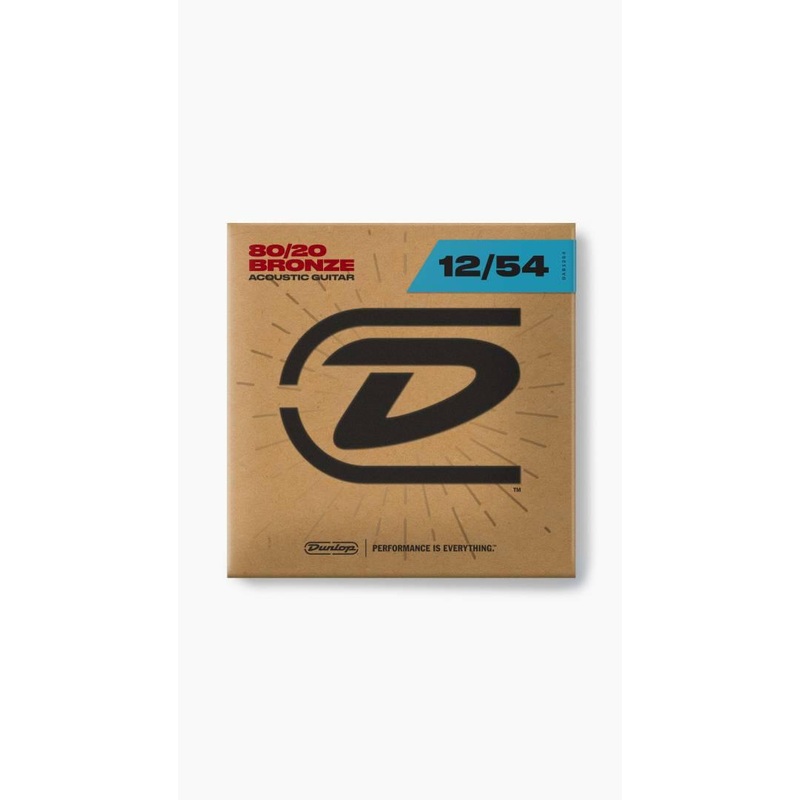 Dunlop 80/20 Bronze Acoustic Strings - 12/54