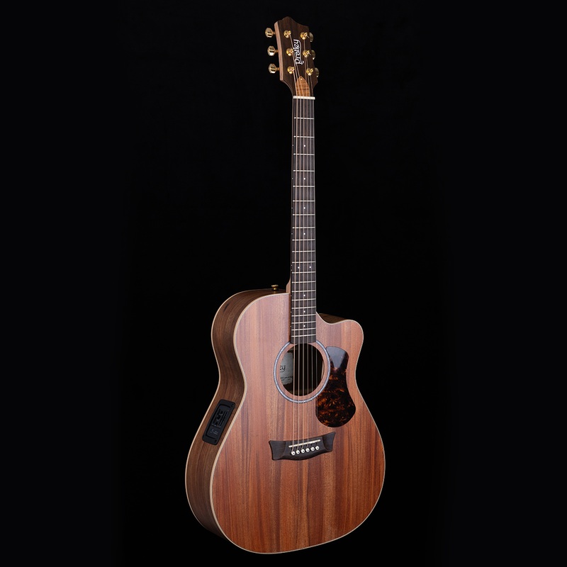 Pratley Studio Series OM Cutaway Model Blackwood B/S Australian Cedar Top