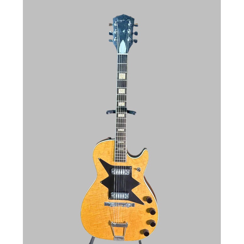 Used Harmony Roy Smeck H7208 w/Case - Jupiter Blonde