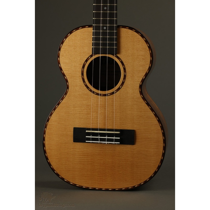 2017 Kamaka HF-3 DS Deluxe Spruce Top Tenor Ukulele Used