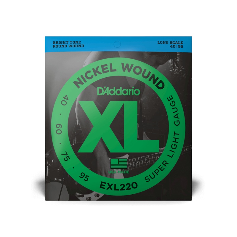 D'Addario EXL220 Set Bass XL 40-95 Long Scale Strings