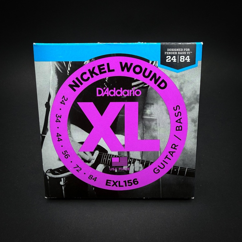 D'Addario Fender Bass VI 24-84