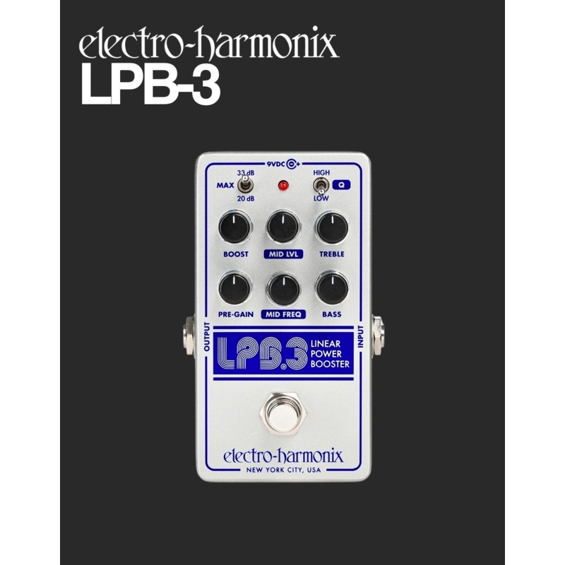 EHX LPB-3 Linear Power Booster & EQ