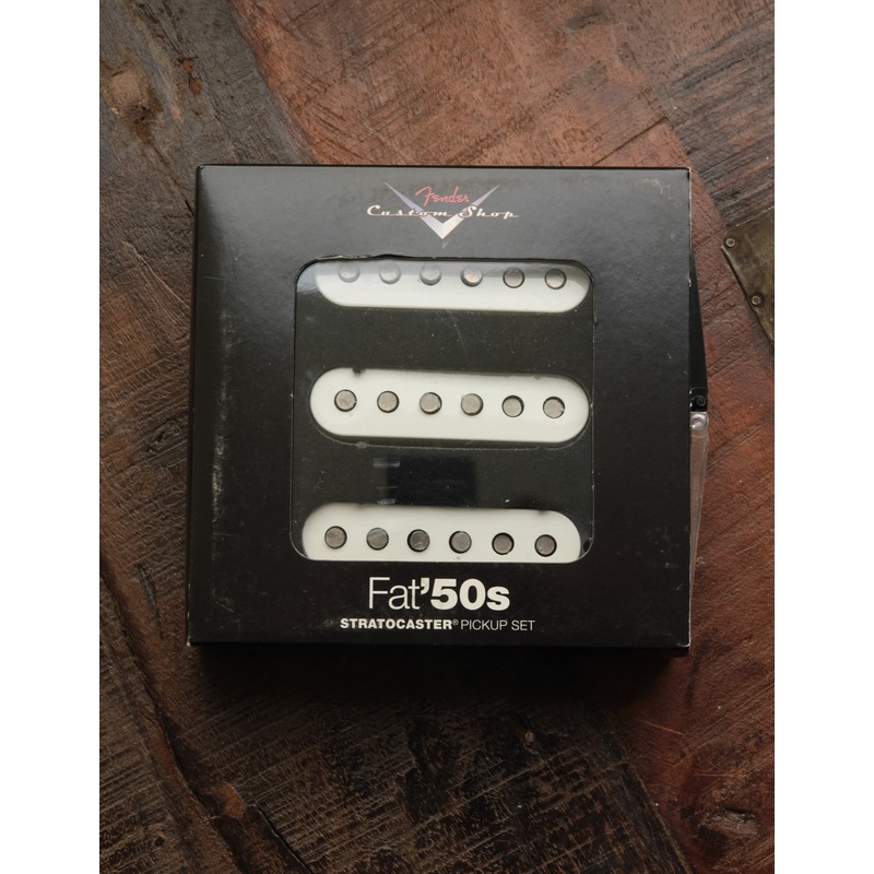 Fender Custom Shop Fat '50s Stratocaster Pickups, (Set)