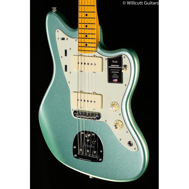 Fender American Professional II Jazzmaster Maple Fingerboard Mystic Surf Green (527)