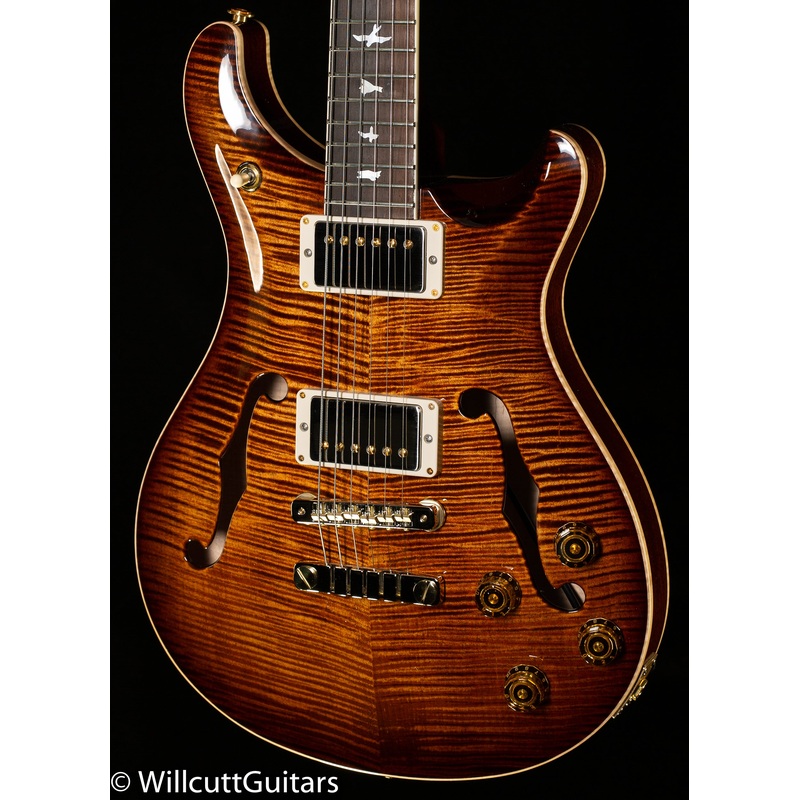 PRS Hollowbody II 594 Wood Library Edition Copperhead Burst