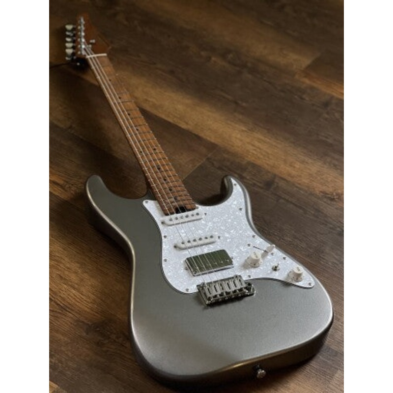 Soloking MS-1 Classic MKII in Pewter Grey Metallic and Roasted Maple FB