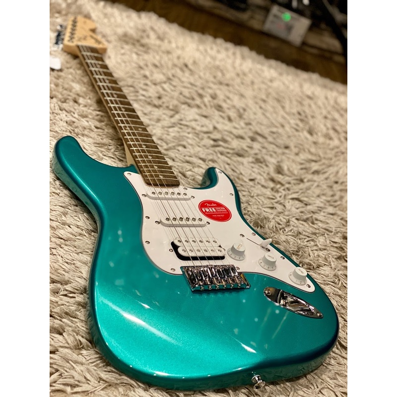 Squier Affinity Stratocaster HSS with Laurel FB - Race Green