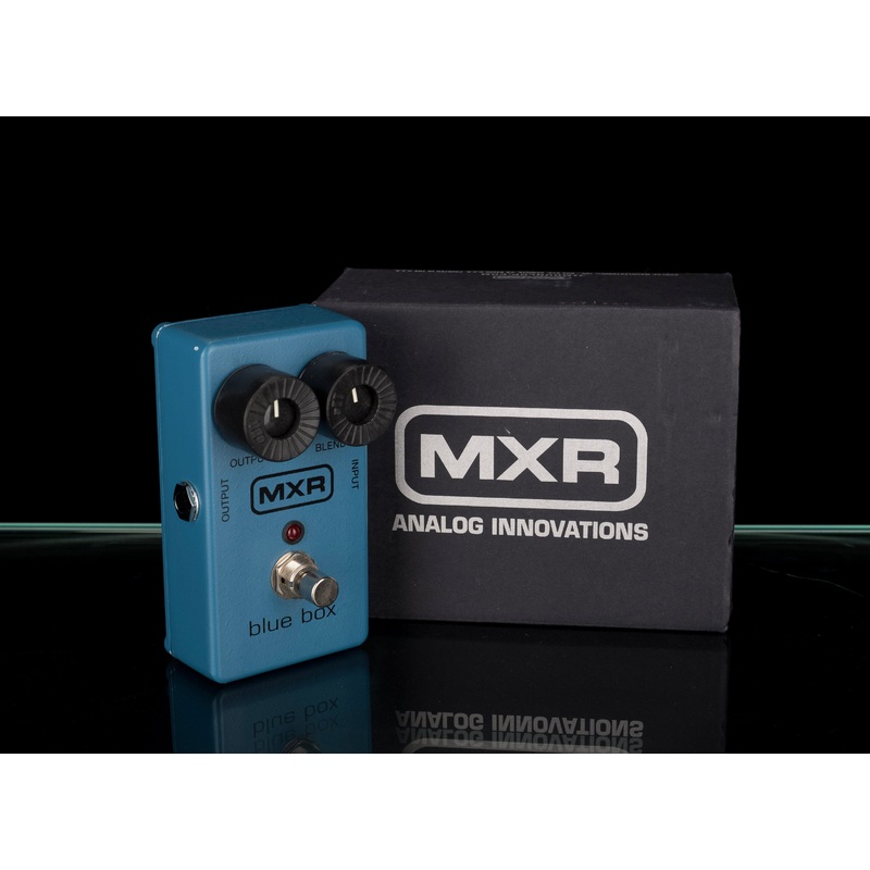 Used MXR M103 Blue Box Octave Fuzz Pedal With Box
