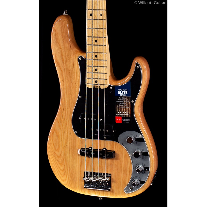 Fender American Elite Precision Bass Natural