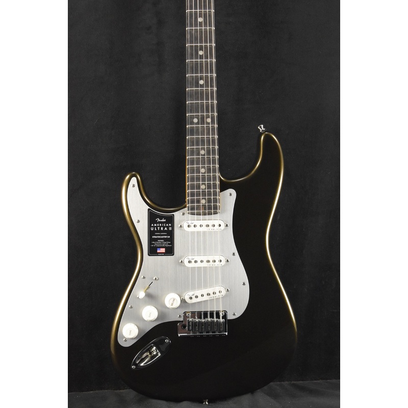 Fender American Ultra II Stratocaster Left-Hand Texas Tea Ebony Fingerboard