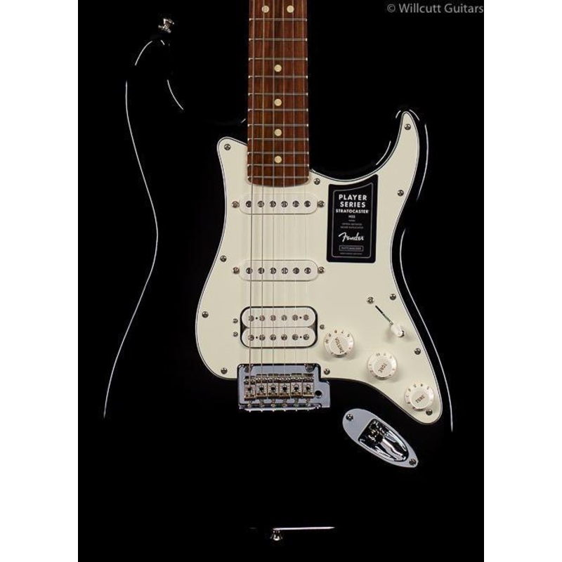 Fender Player Stratocaster HSS, Pau Ferro Fingerboard, Black