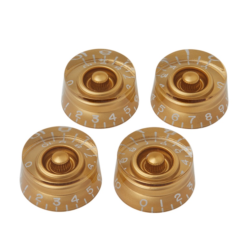 Gibson Speed Knobs, Gold, 4 pack
