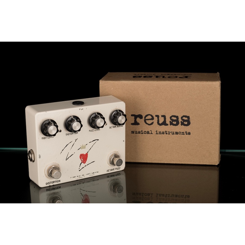 Used Reuss RSH-03 Rowland S. Howard Distortion/Fuzz Guitar Effect Pedal With Box
