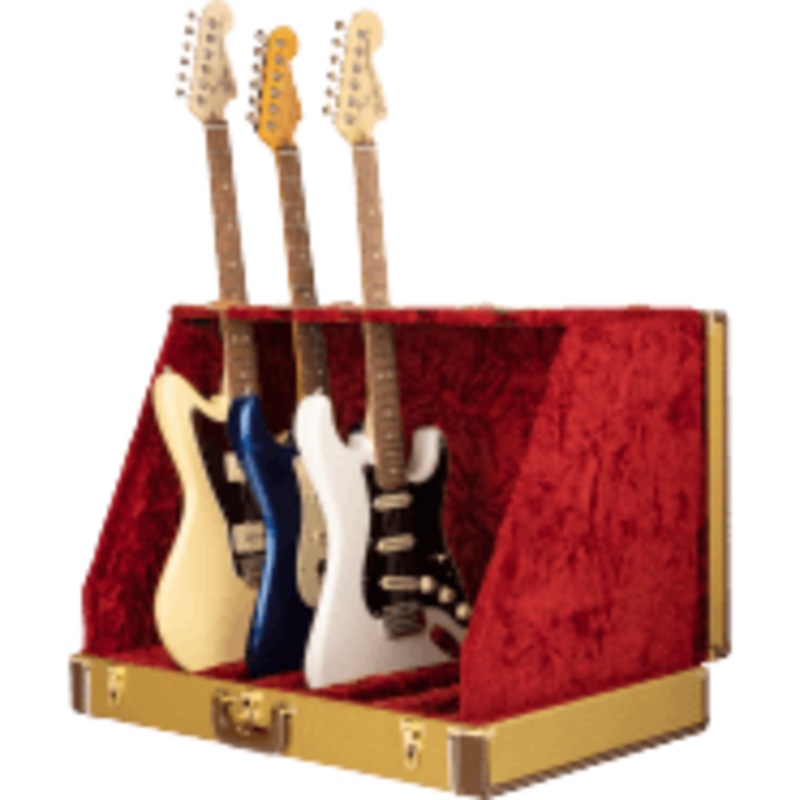 Fender Classic Series Case Stand, 5 Guitar, Tweed