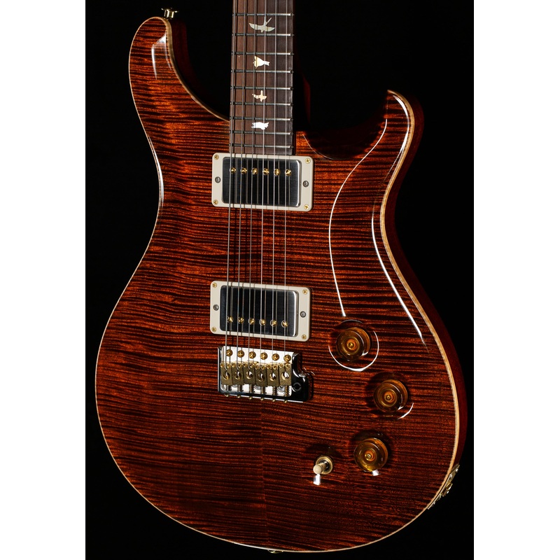 PRS Wood Library Willcutt Exclusive DGT Korina Neck Orange Tiger 10 Top (273)