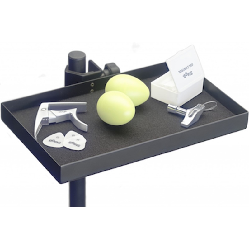 Stagg ACTR-2515 BK Black Metal Large Accessory & Percussion Tray