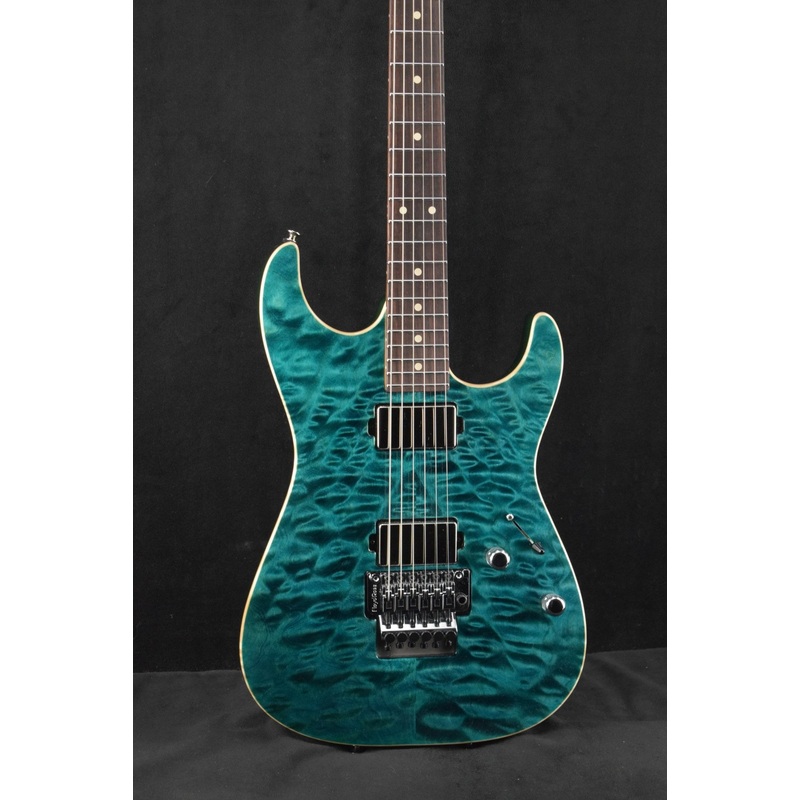 Tom Anderson Drop Top Cajun Teal with Binding