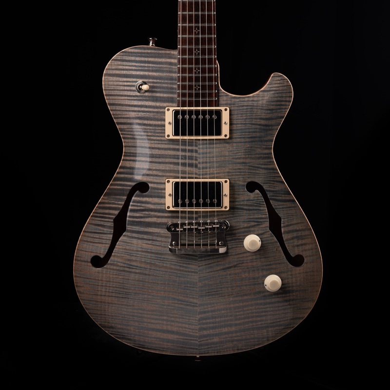 Used Knaggs Chena Winter Solstice Semi-Hollow Electric Guitar With OHSC
