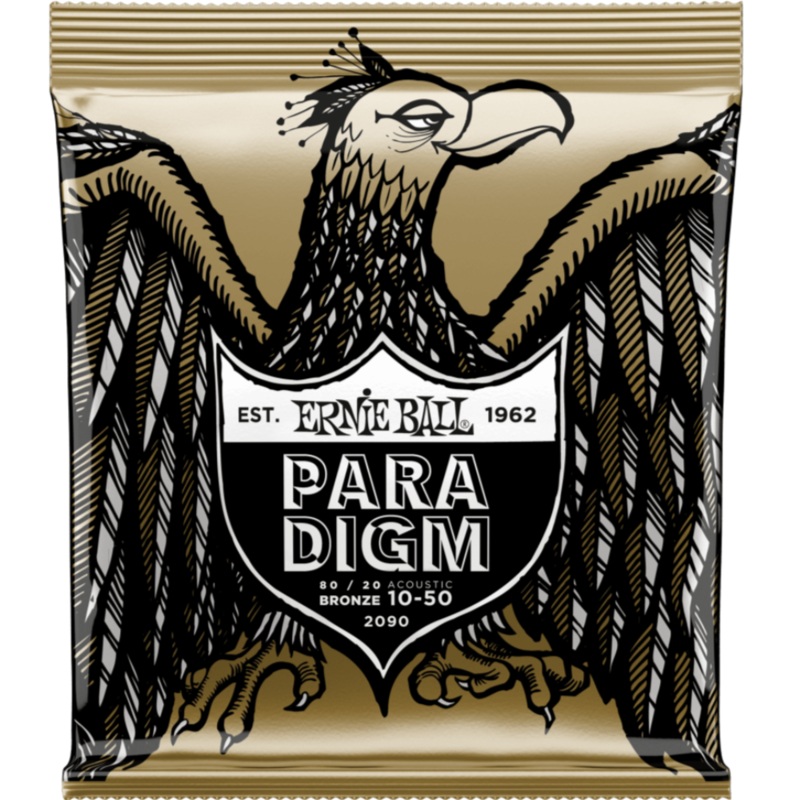 Ernie Ball P02084 Paradigm 80/20 Bronze Medium Acoustic Guitar Strings .013 -.056