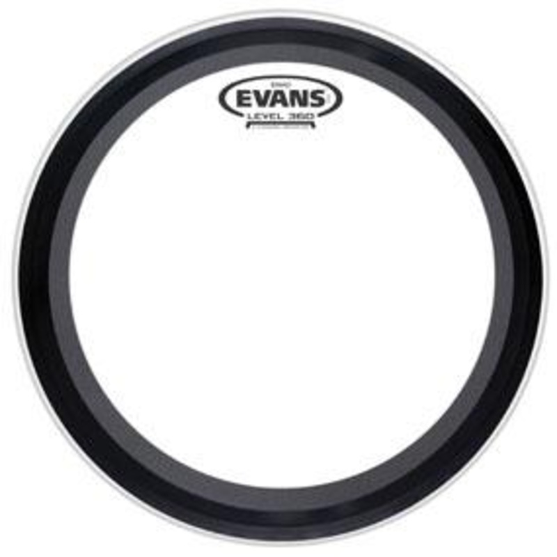 Evans BD24EMAD 24" EMAD Batter Clear Bass Drum Head