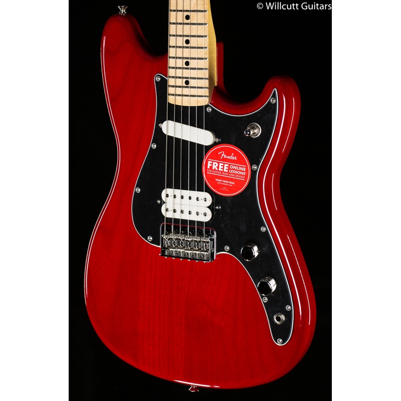 Fender Player Duo-Sonic HS Maple Fingerboard Crimson Red Transparent (443)