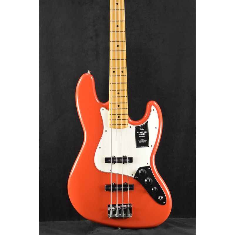 Fender Player II Jazz Bass Coral Red Maple Fingerboard