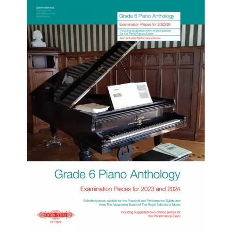 Peters Edition: Grade 6 Piano Anthology 2023-2024