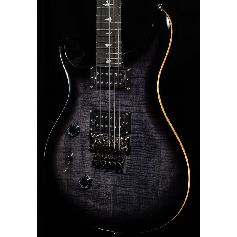PRS SE Custom 24 Floyd Charcoal Burst Lefty (188)