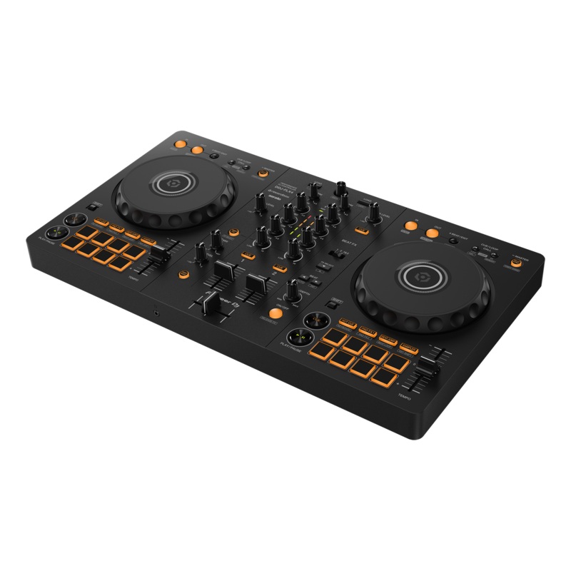 Pioneer DJ DDJ-FLX4 2-Deck rekordbox and Serato DJ Controller