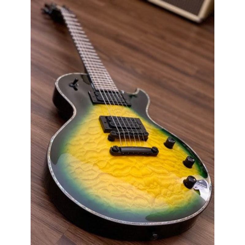 Schecter Hellraiser Solo-II Passive in Dragon Burst
