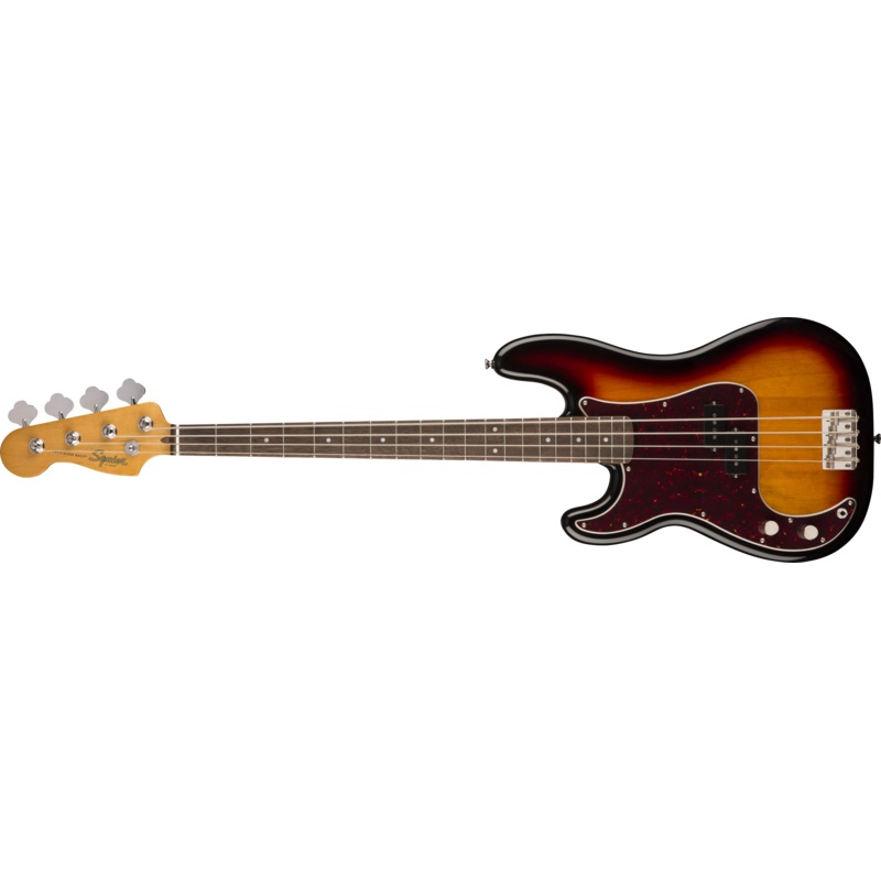 Squier Classic Vibe '60s Precision Bass Left-Handed, Laurel Fingerboard, 3-Color Sunburst Bass Guitar