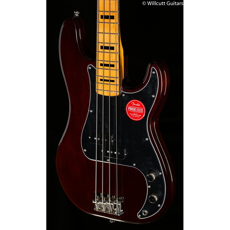 Squier Classic Vibe '70s Precision Bass, Maple Fingerboard, Walnut Bass Guitar