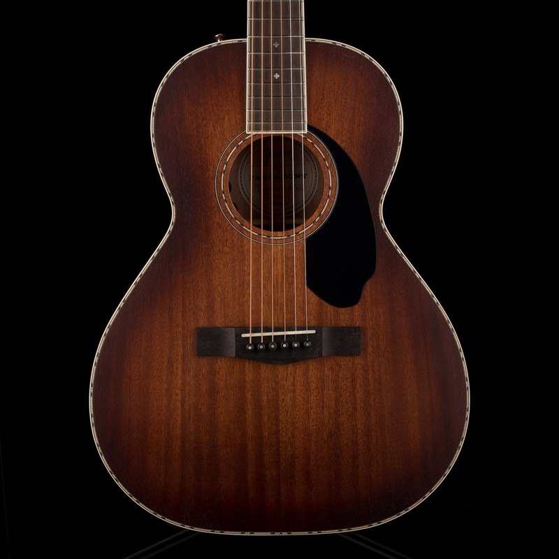 Used Fender Paramount PS-220E Parlor Aged Cognac Burst with Case