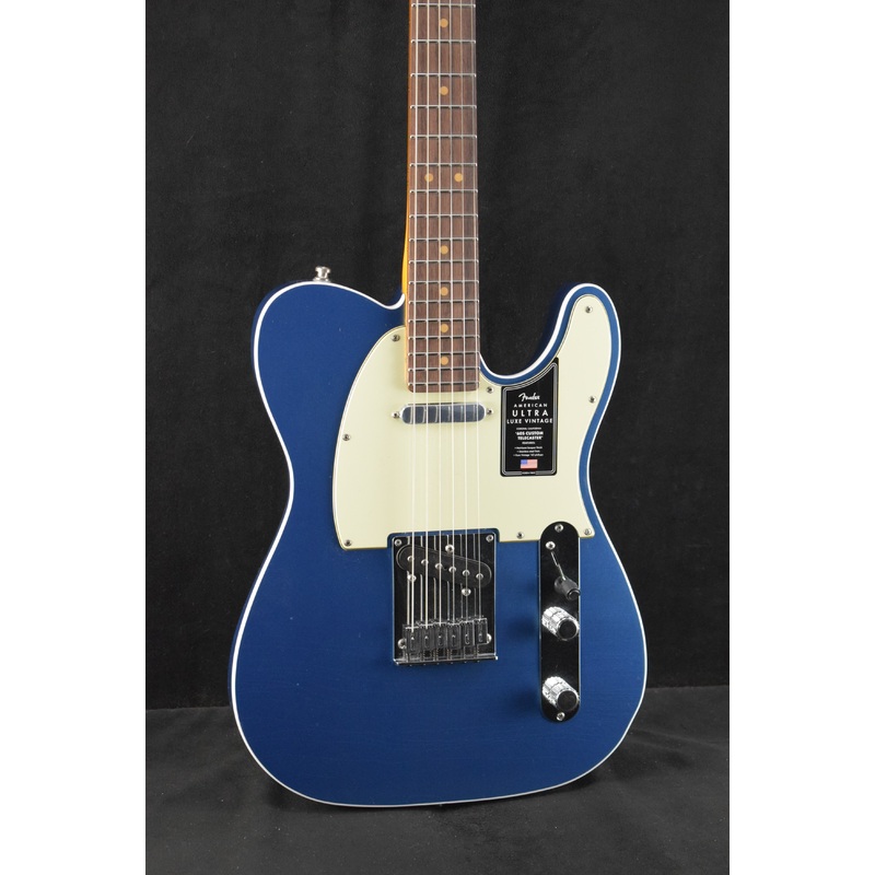 Fender American Ultra Luxe Vintage '60s Custom Telecaster Rosewood Fingerboard Lake Placid Blue