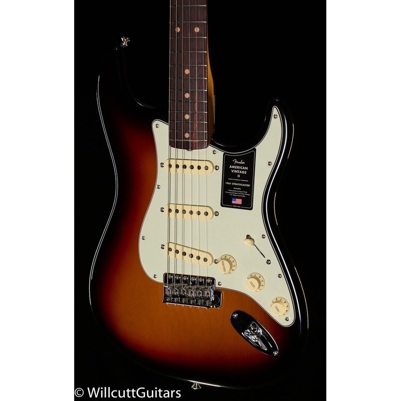 Fender American Vintage II 1961 Stratocaster Rosewood Fingerboard 3-Color Sunburst (353)