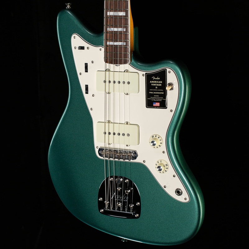 Fender American Vintage II 1966 Jazzmaster Rosewood Fingerboard Sherwood Green Metallic (136)