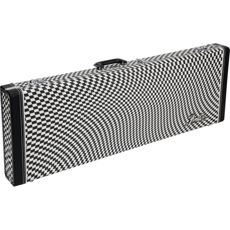 Fender Classic Series Strat/Tele Case, Wavy Checkerboard