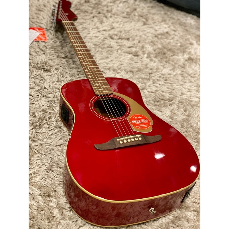 Fender Malibu Player - Candy Apple Red