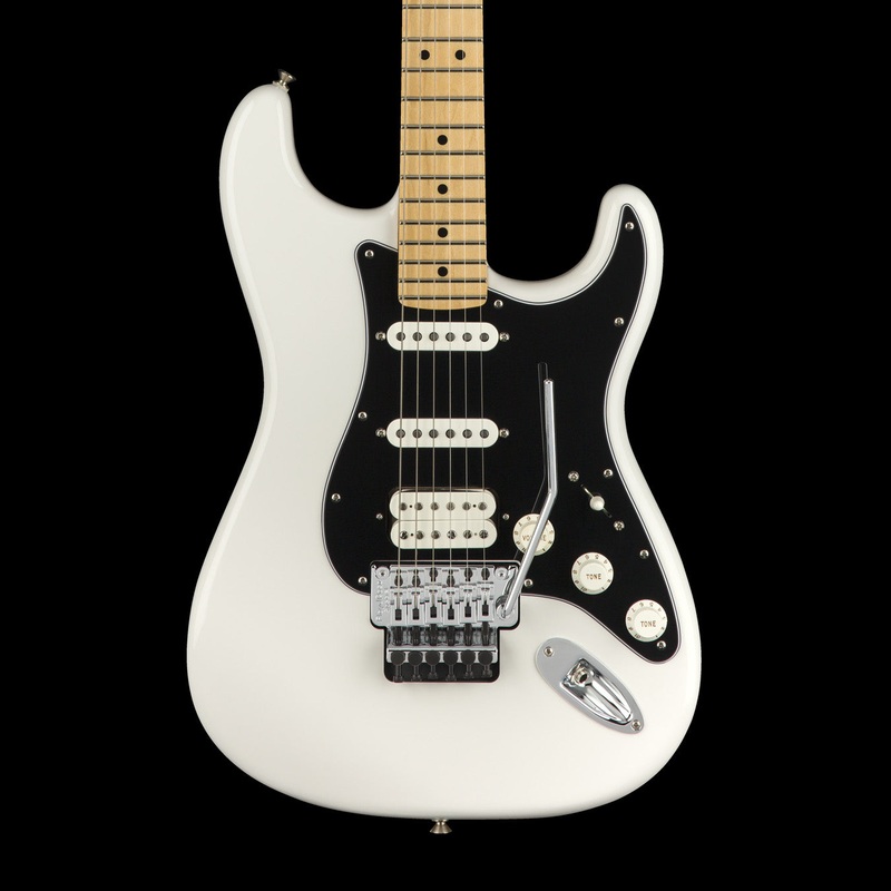 Fender Player Stratocaster HSS with Floyd Rose Maple Fingerboard Polar White