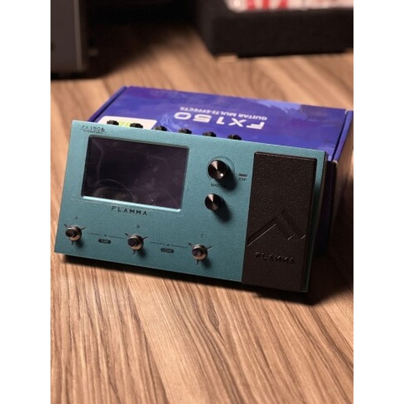 Flamma FX150B Multi Effects Processor in Nebula Green