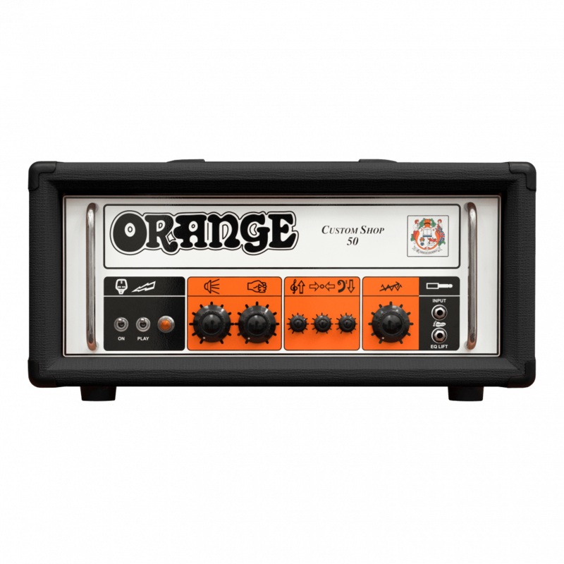 Orange CS50 Custom Shop 50-watt Tube Guitar Amp Head - Black