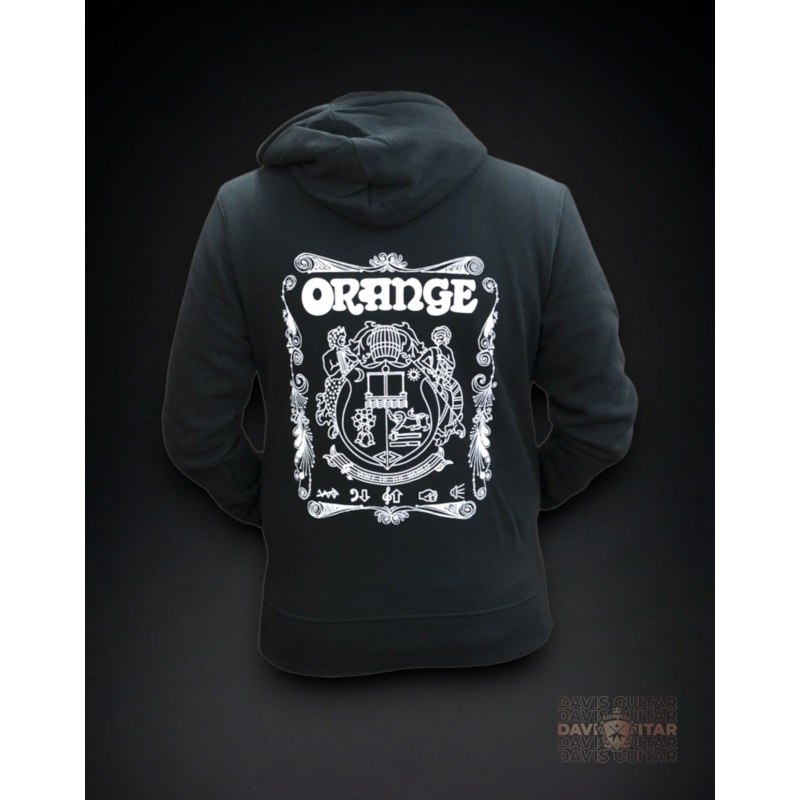 Orange Hoodie - Large