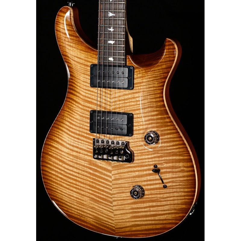 PRS Custom 24 Flame Maple Neck DMO Pickups 10 Top (679)