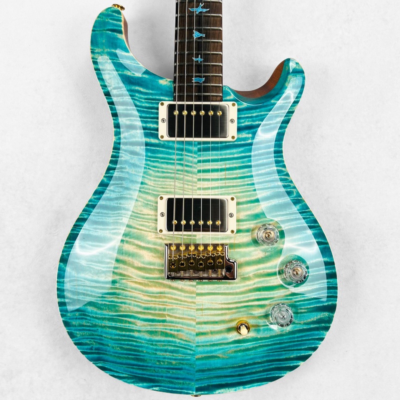 PRS Private Stock DGT Flame Top Ziricote Neck 2024 - Bahamian Glow